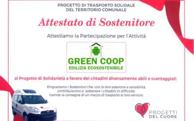 Progetto “Noi con Voi”: Green Coop tra i sostenitori